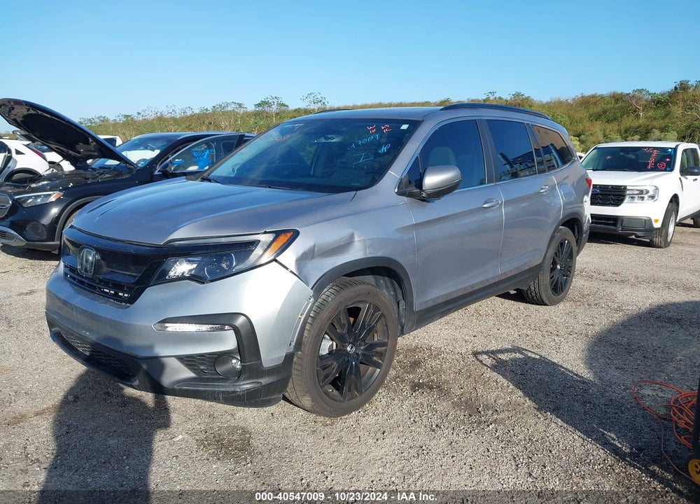 2021 HONDA PILOT 2WD SPECIAL EDITION VIN: 5FNYF5H22MB002070