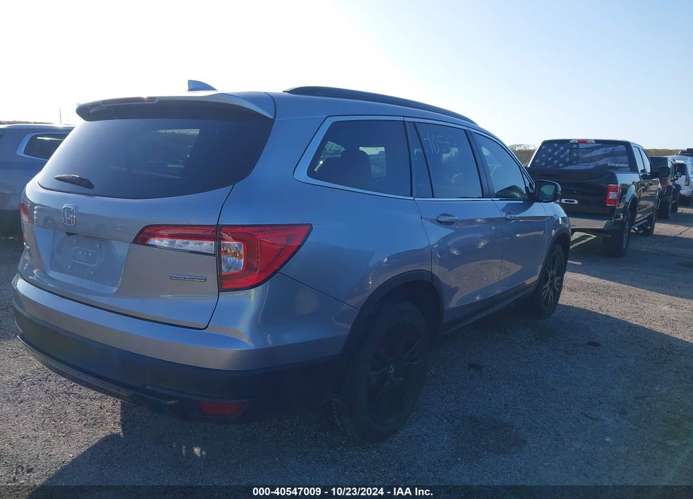 2021 HONDA PILOT 2WD SPECIAL EDITION VIN: 5FNYF5H22MB002070