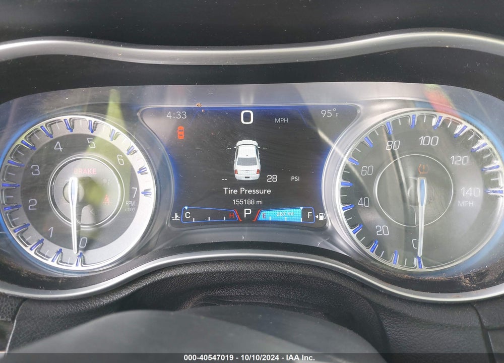 2016 CHRYSLER 300 LIMITED VIN: 2C3CCAAG7GH243739