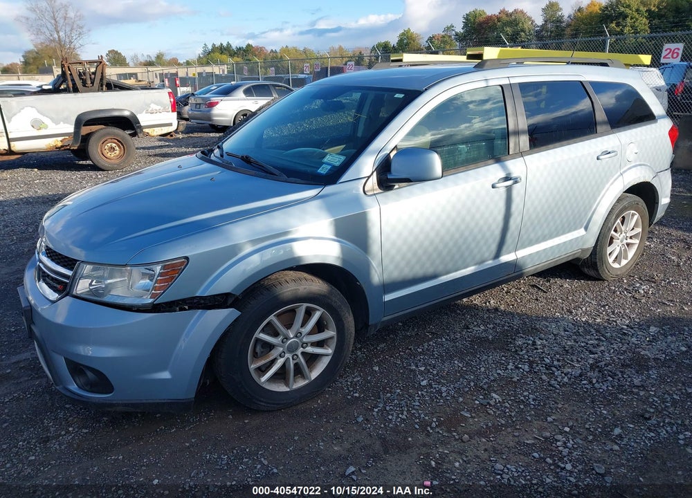 2013 DODGE JOURNEY SXT VIN: 3C4PDCBG4DT674871