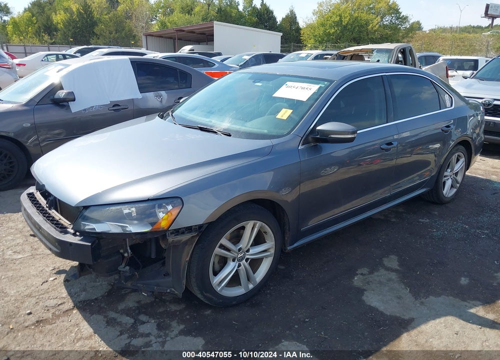 2013 VOLKSWAGEN PASSAT 2.0L TDI SEL PREMIUM VIN: 1VWCN7A38DC074929