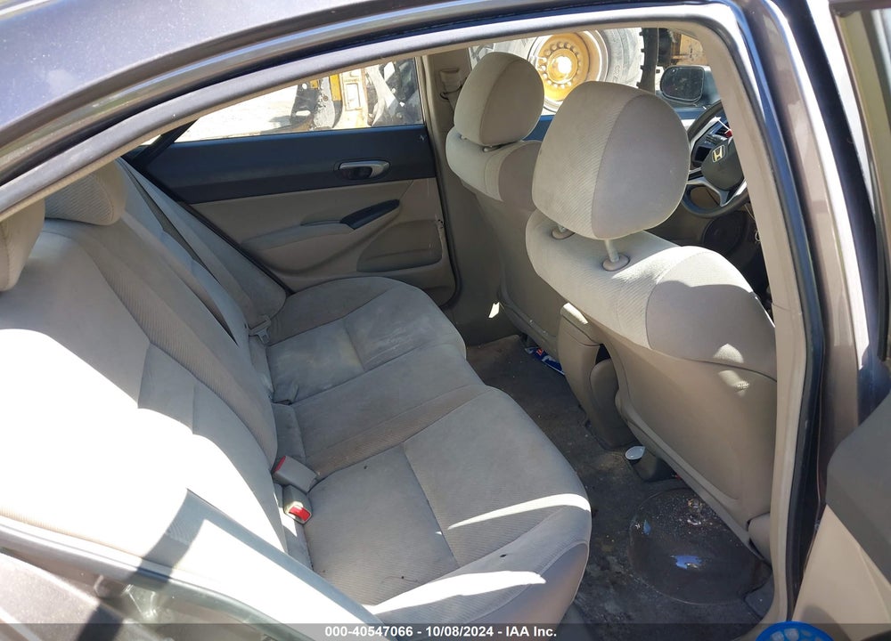 2009 HONDA CIVIC LX VIN: 1HGFA16579L006178