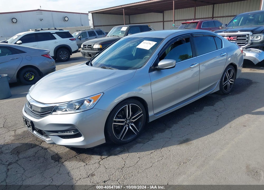 2016 HONDA ACCORD SPORT VIN: 1HGCR2F54GA044266