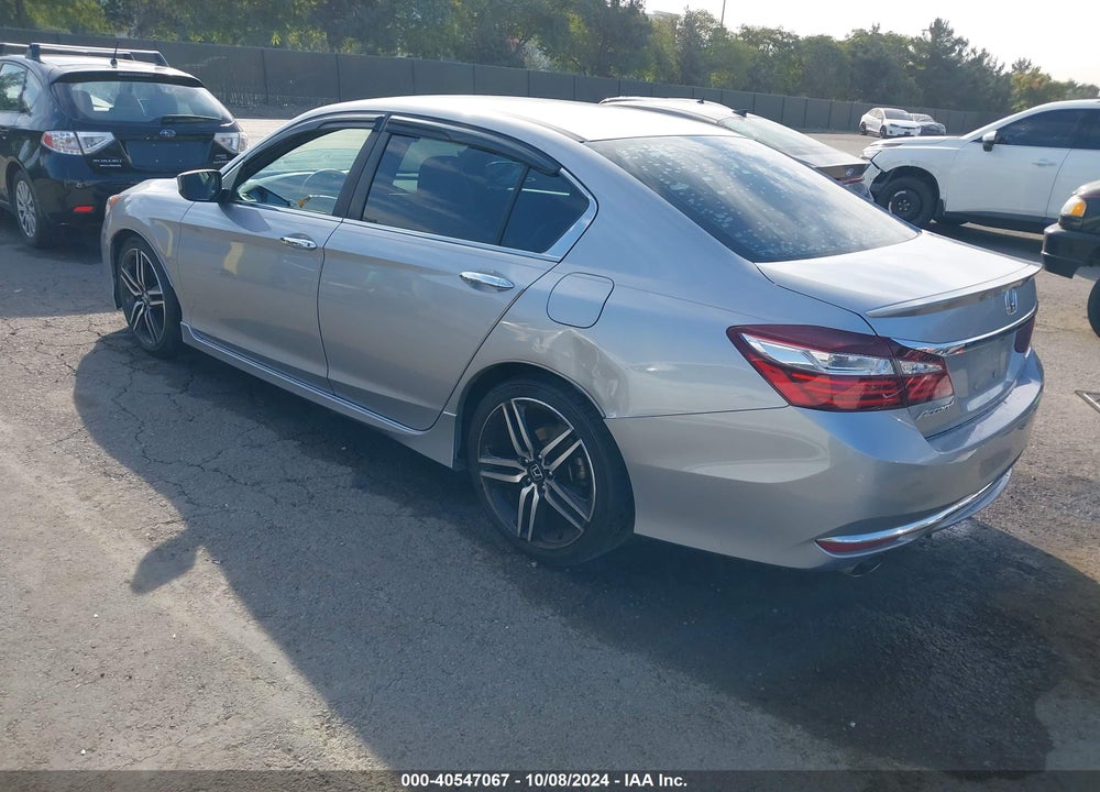 2016 HONDA ACCORD SPORT VIN: 1HGCR2F54GA044266