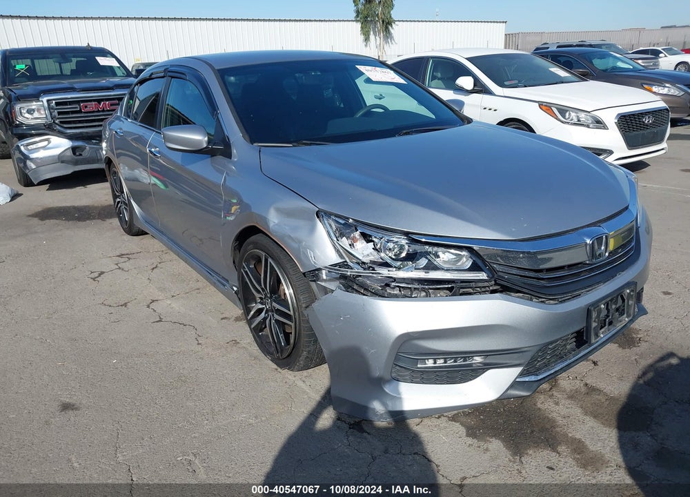 2016 HONDA ACCORD SPORT VIN: 1HGCR2F54GA044266