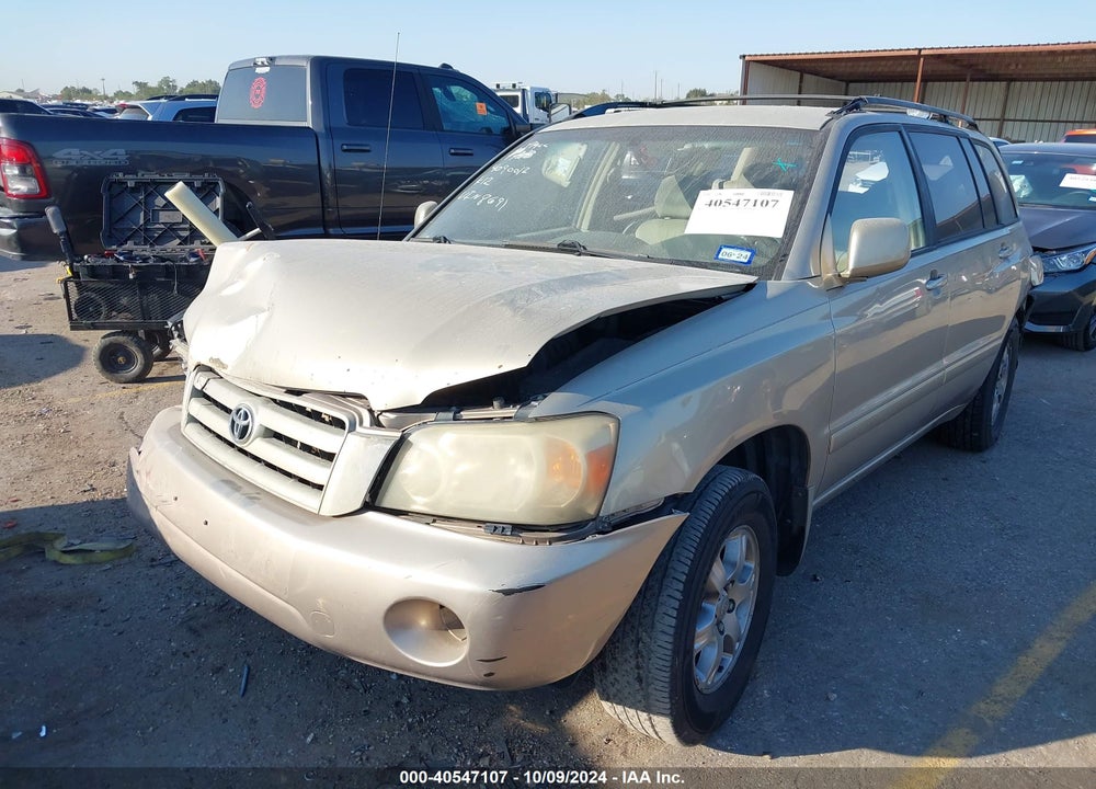 2004 TOYOTA HIGHLANDER V6 VIN: JTEDP21A140008691