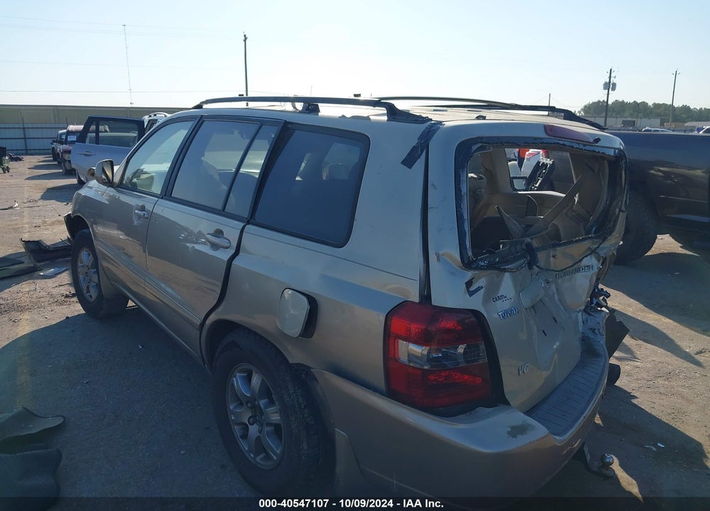2004 TOYOTA HIGHLANDER V6 VIN: JTEDP21A140008691