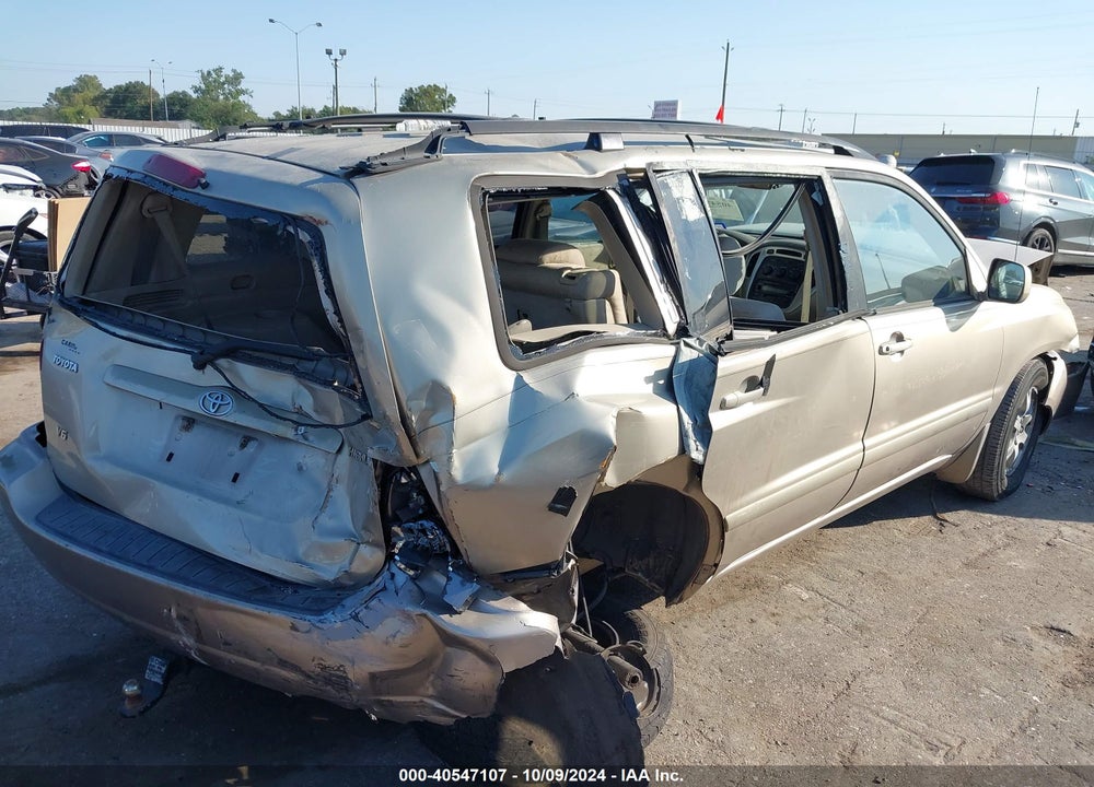 2004 TOYOTA HIGHLANDER V6 VIN: JTEDP21A140008691