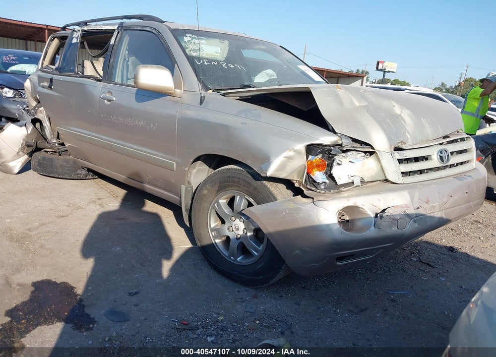2004 TOYOTA HIGHLANDER V6 VIN: JTEDP21A140008691