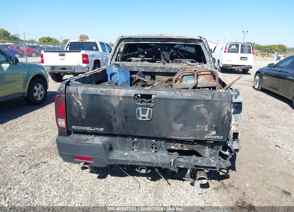 2021 HONDA RIDGELINE BLACK EDITION VIN: 5FPYK3F87MB013399