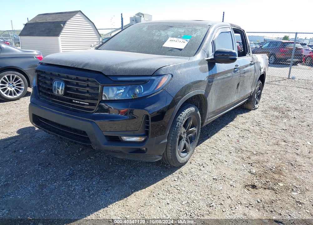 2021 HONDA RIDGELINE BLACK EDITION VIN: 5FPYK3F87MB013399