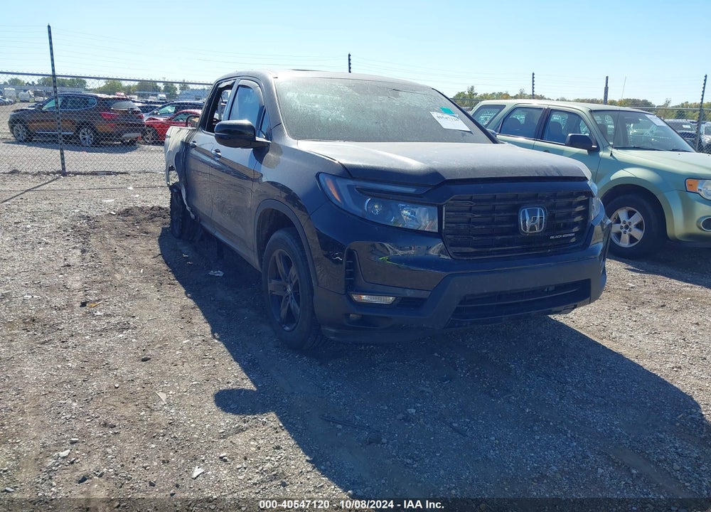 2021 HONDA RIDGELINE BLACK EDITION VIN: 5FPYK3F87MB013399