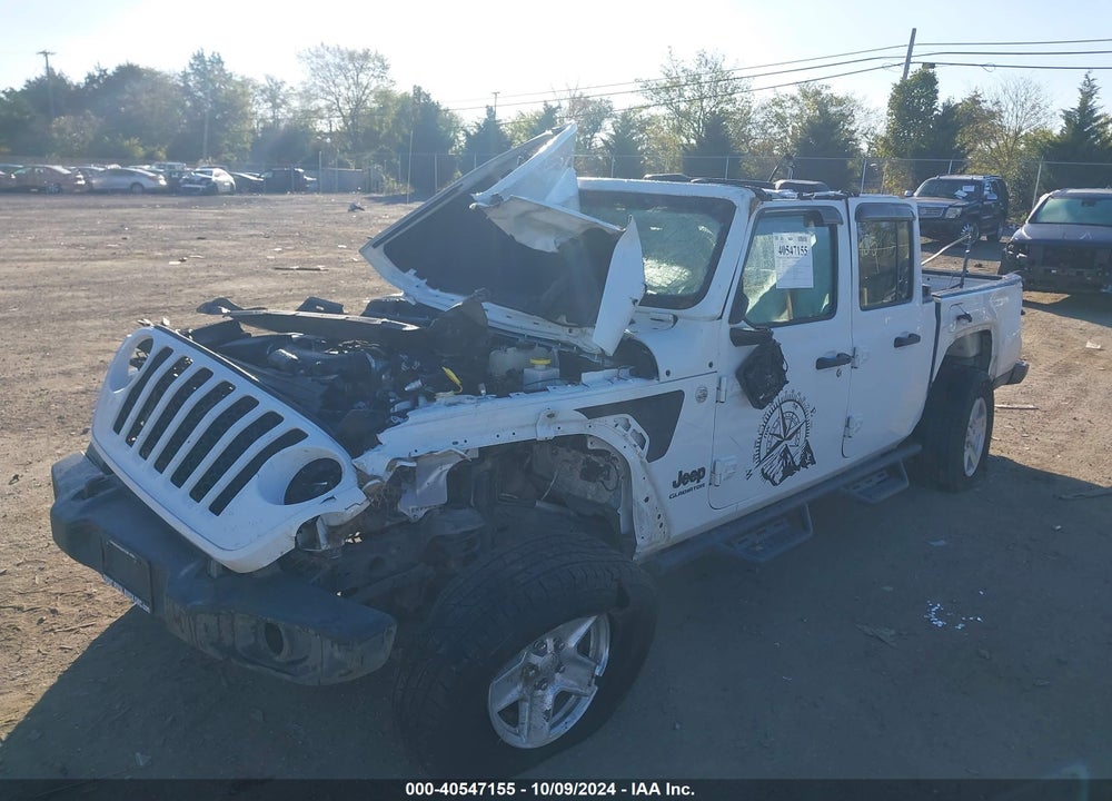 2020 JEEP GLADIATOR SPORT S 4X4 VIN: 1C6HJTAG5LL133179