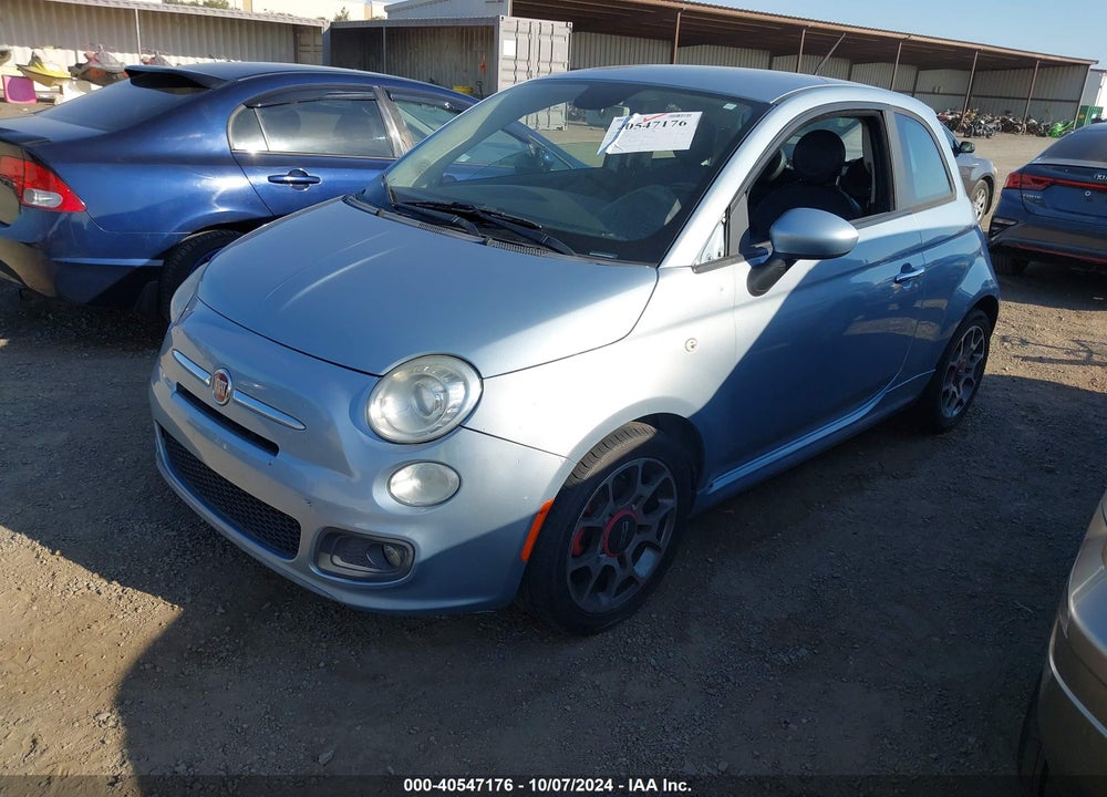 2013 FIAT 500 SPORT VIN: 3C3CFFBR5DT655133