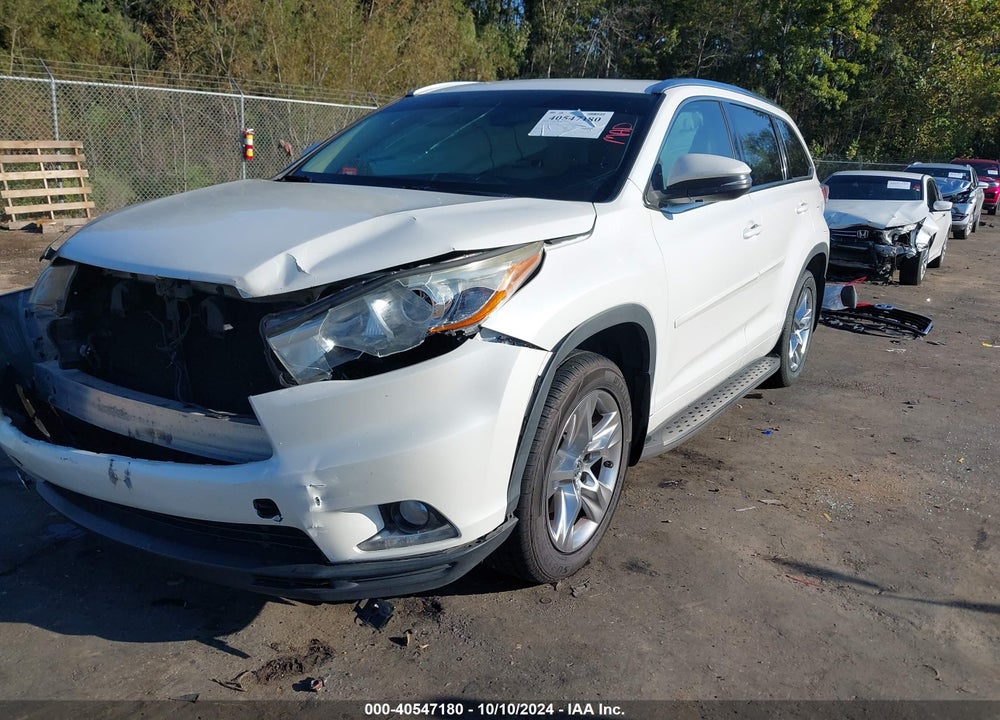 2016 TOYOTA HIGHLANDER LIMITED V6 VIN: 5TDYKRFH3GS137505
