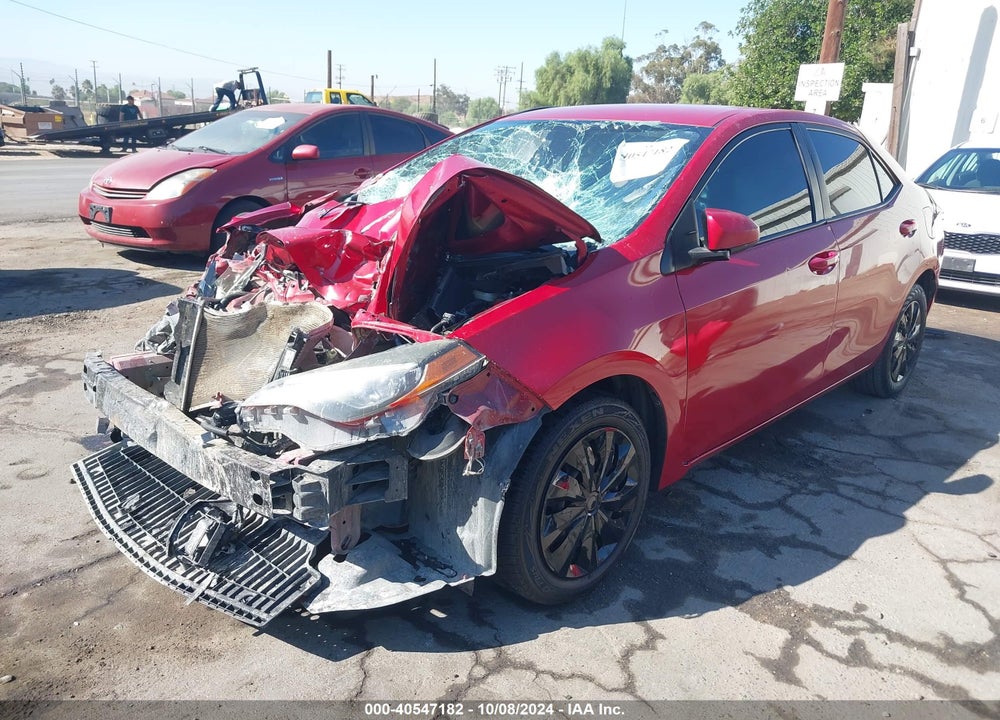 2017 TOYOTA COROLLA LE VIN: 5YFBURHE6HP694681