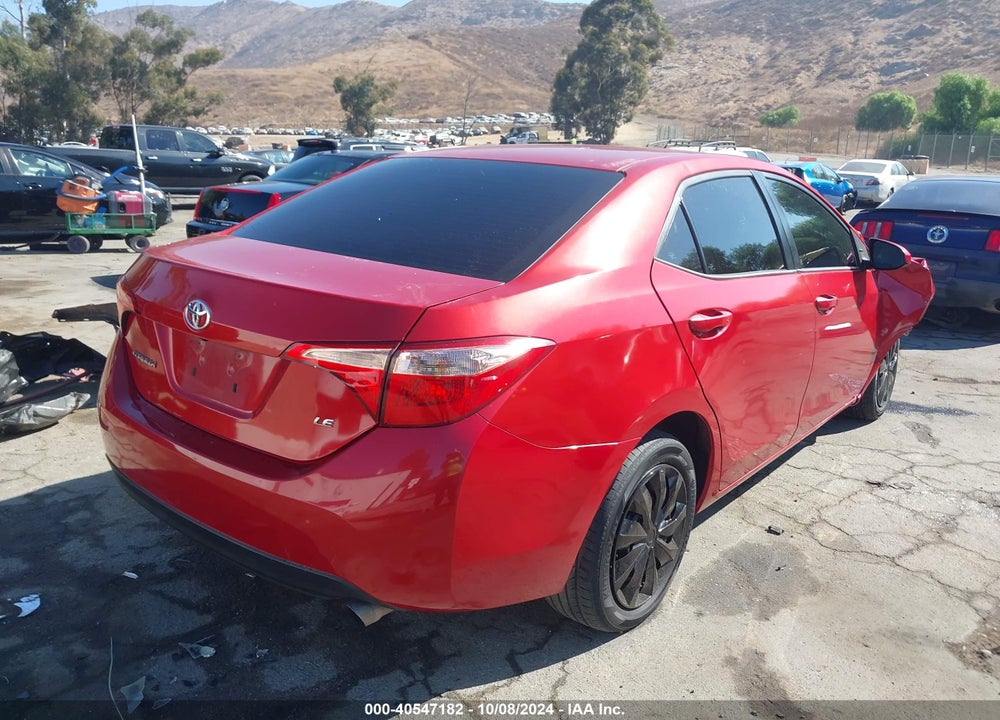2017 TOYOTA COROLLA LE VIN: 5YFBURHE6HP694681