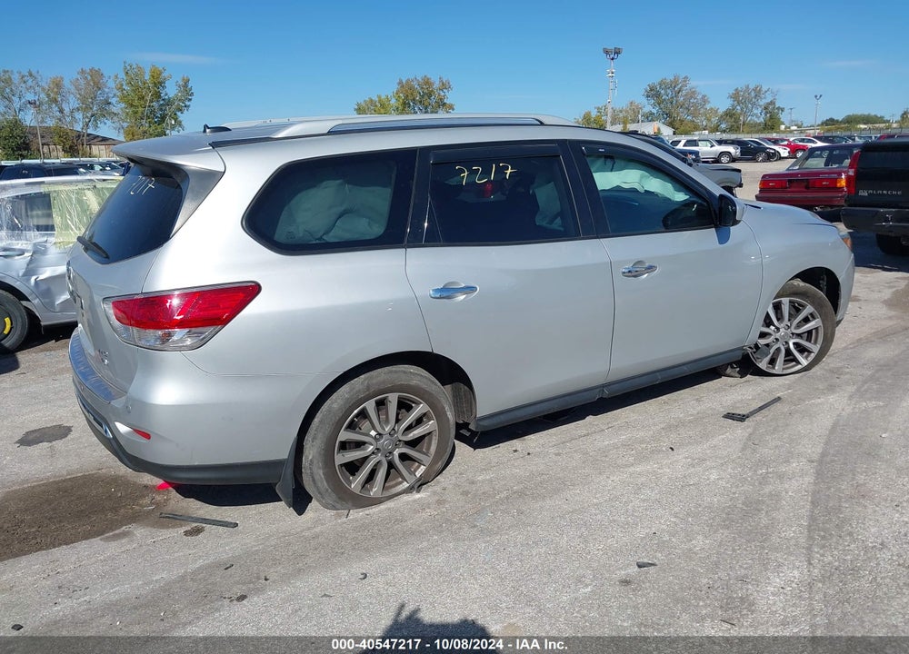 2015 NISSAN PATHFINDER SV VIN: 5N1AR2MM9FC634140