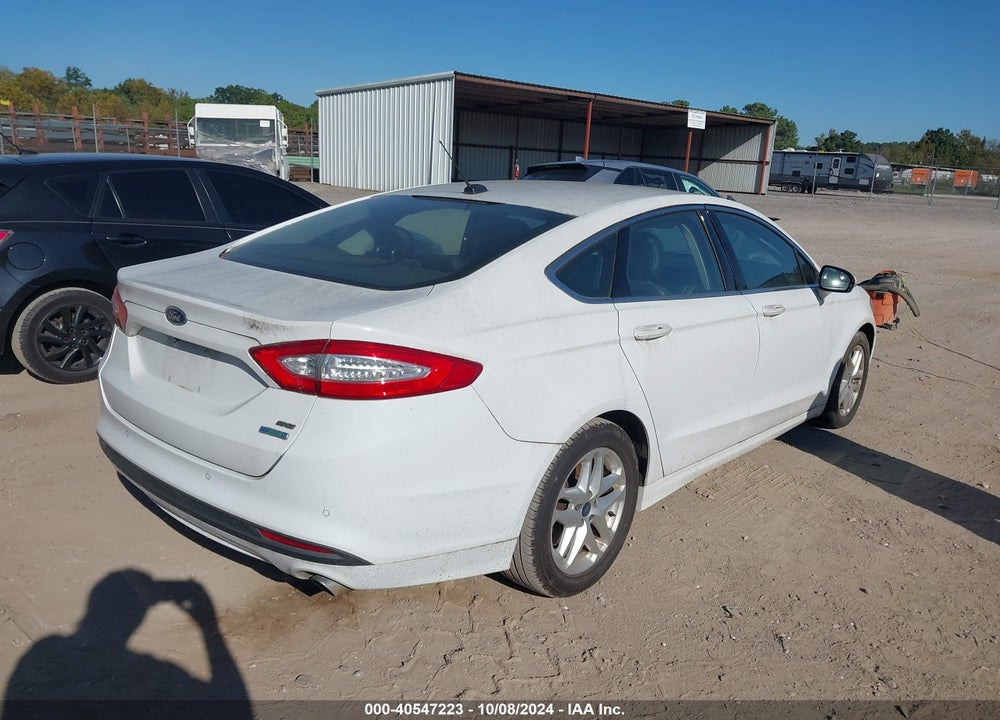 2015 FORD FUSION SE VIN: 1FA6P0HD9F5119051