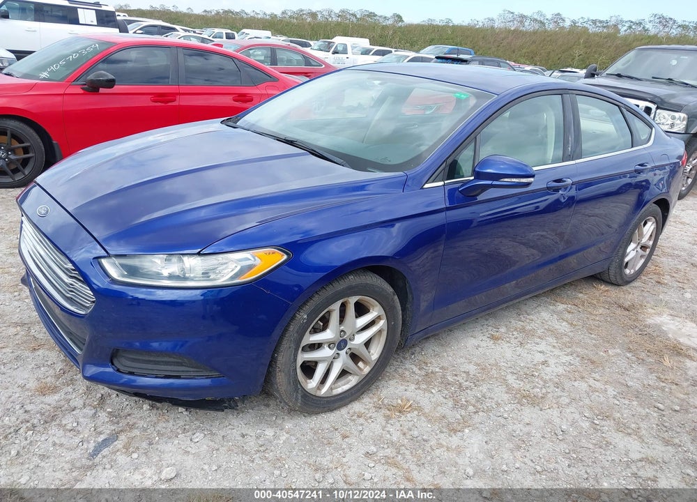 2016 FORD FUSION SE VIN: 3FA6P0H75GR344043
