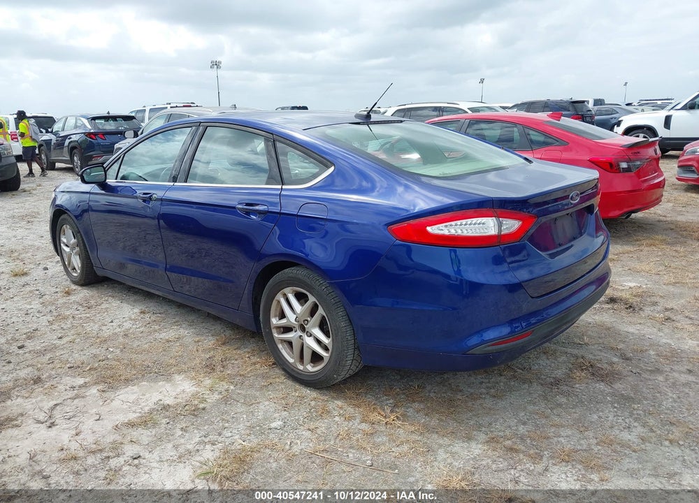 2016 FORD FUSION SE VIN: 3FA6P0H75GR344043