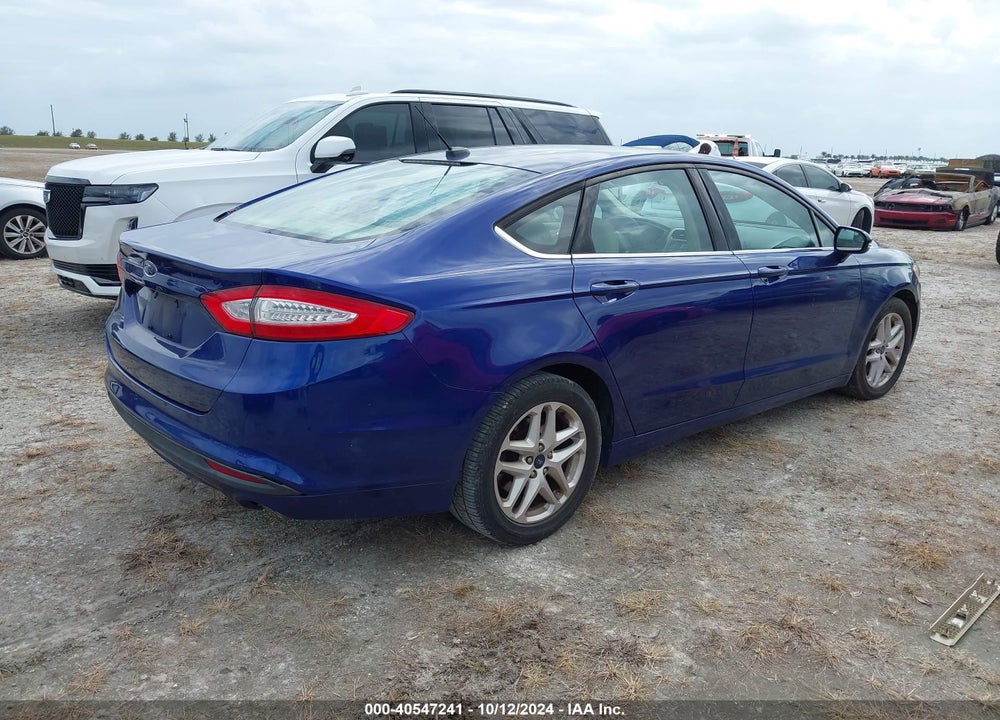 2016 FORD FUSION SE VIN: 3FA6P0H75GR344043
