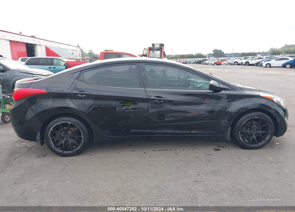 2012 HYUNDAI ELANTRA GLS (ULSAN PLANT) VIN: KMHDH4AE9CU334130