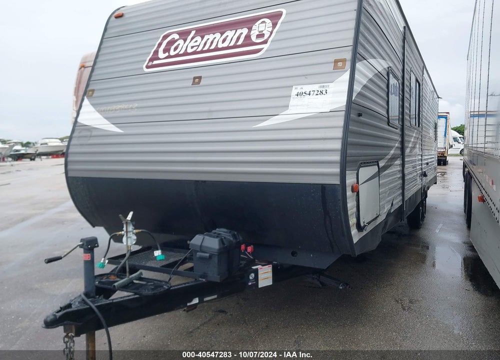 2019 COLEMAN TRAVEL TRAILER VIN: 4YDT30024KH930961