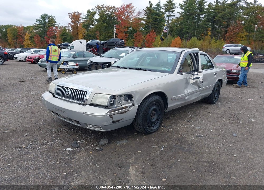 2008 MERCURY GRAND MARQUIS GS VIN: 2MEFM74V78X609059