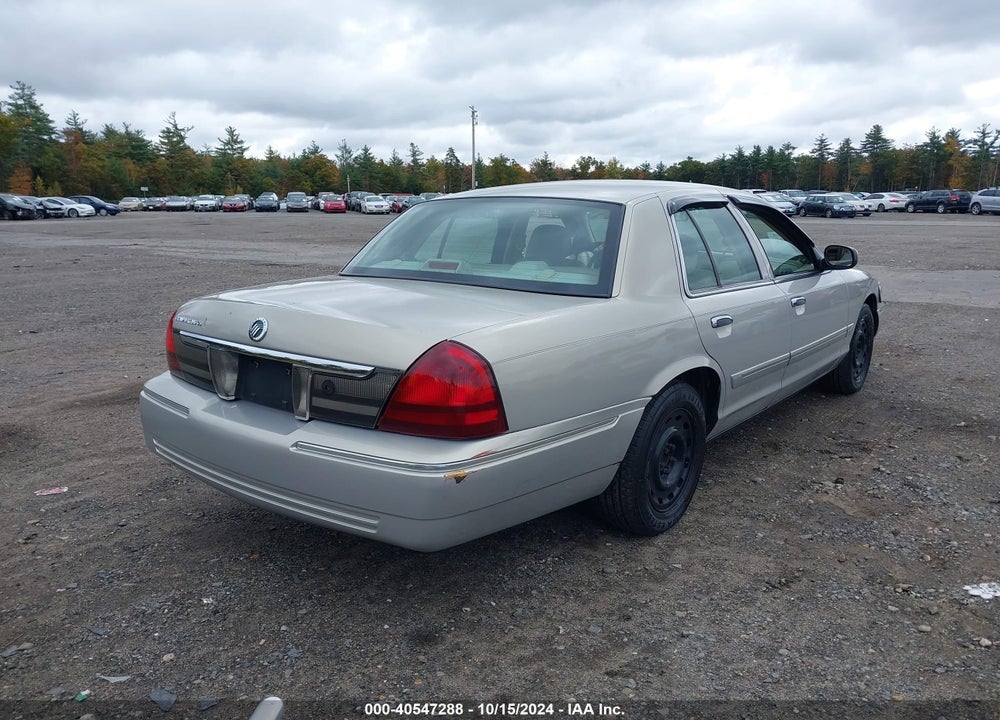 2008 MERCURY GRAND MARQUIS GS VIN: 2MEFM74V78X609059
