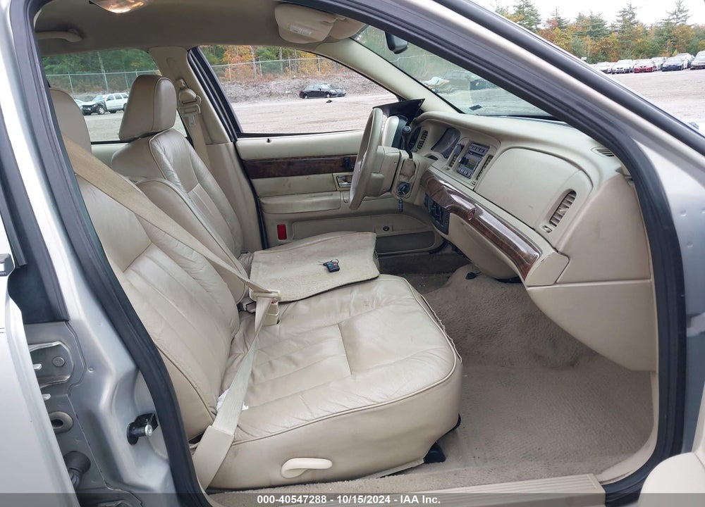 2008 MERCURY GRAND MARQUIS GS VIN: 2MEFM74V78X609059