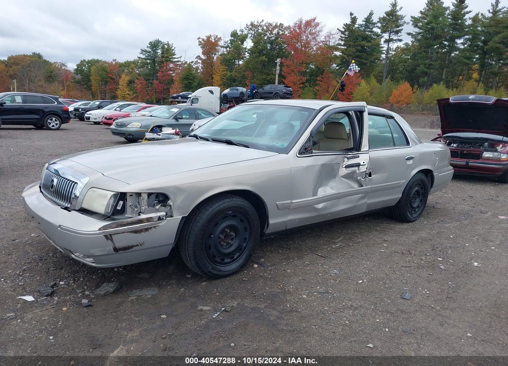 2008 MERCURY GRAND MARQUIS GS VIN: 2MEFM74V78X609059