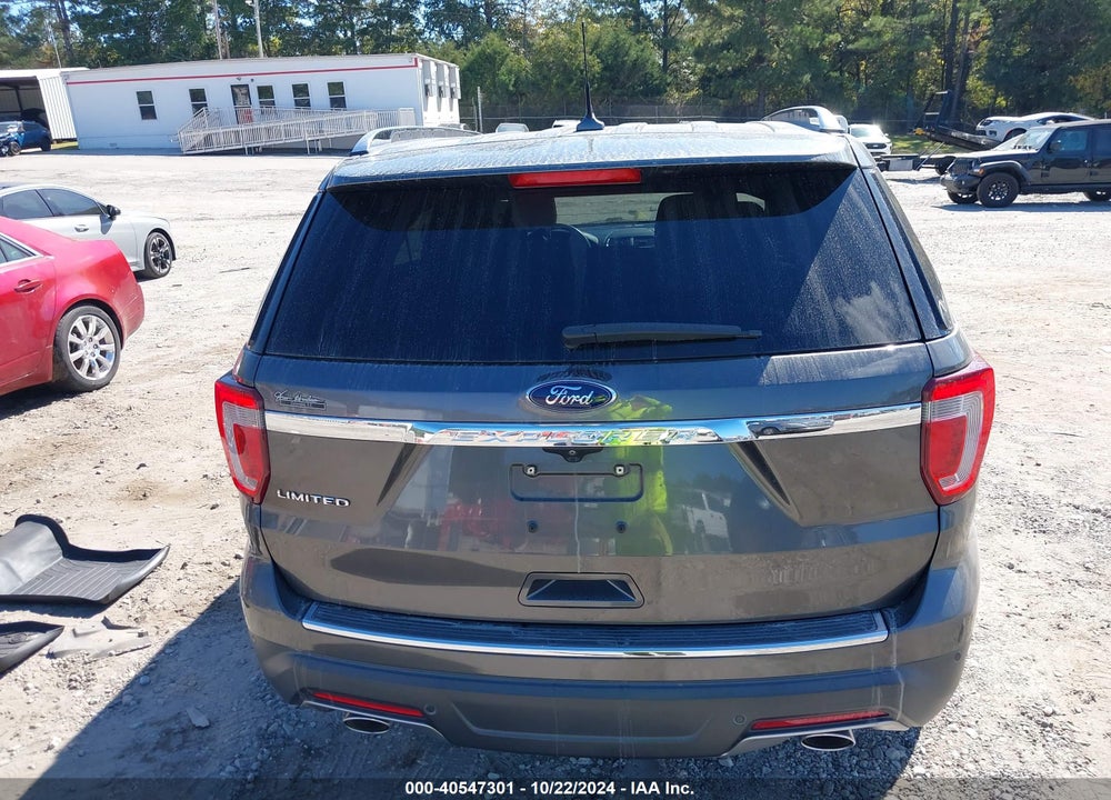 2018 FORD EXPLORER LIMITED VIN: 1FM5K7F82JGA81688