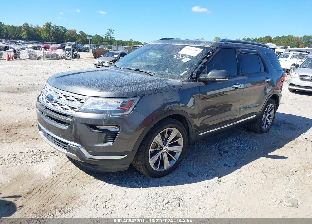 2018 FORD EXPLORER LIMITED VIN: 1FM5K7F82JGA81688
