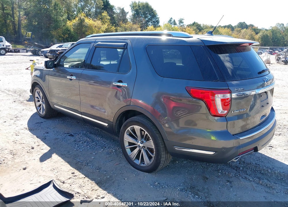 2018 FORD EXPLORER LIMITED VIN: 1FM5K7F82JGA81688