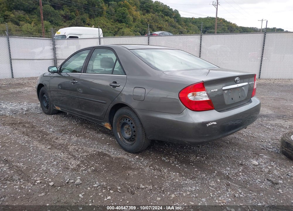 2003 TOYOTA CAMRY LE VIN: JTDBE32K930233955