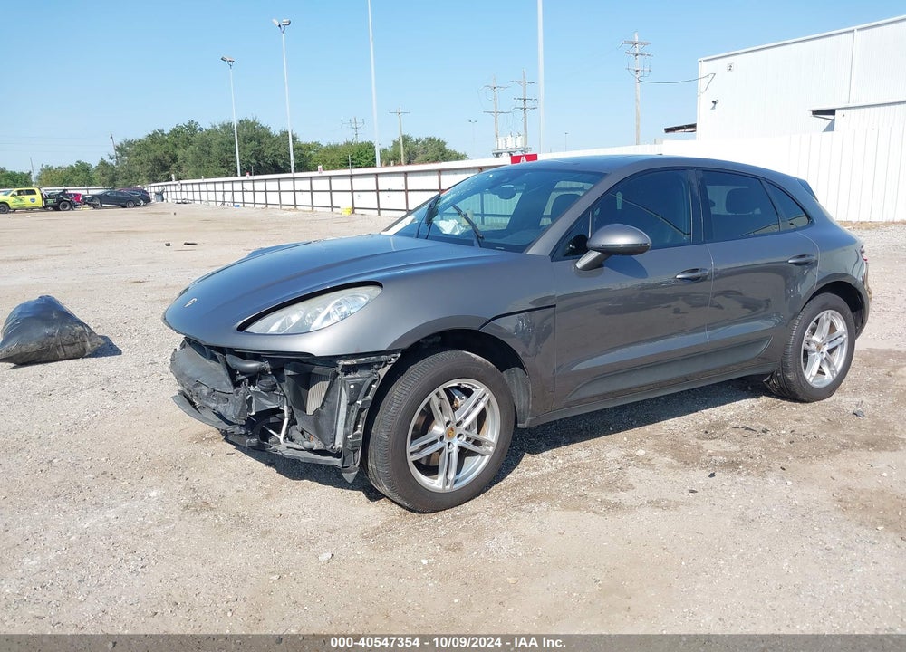 2015 PORSCHE MACAN S VIN: WP1AB2A56FLB53556