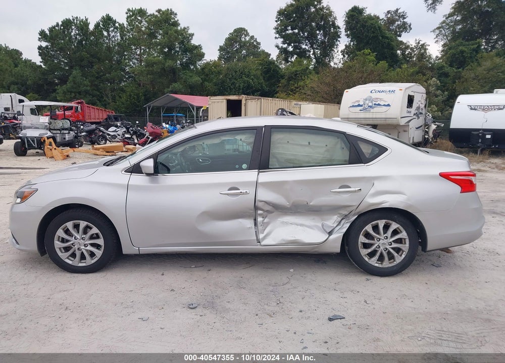 2019 NISSAN SENTRA SV VIN: 3N1AB7AP4KY324356