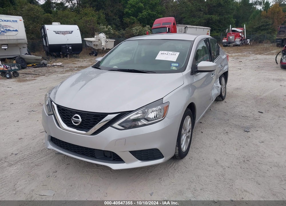 2019 NISSAN SENTRA SV VIN: 3N1AB7AP4KY324356