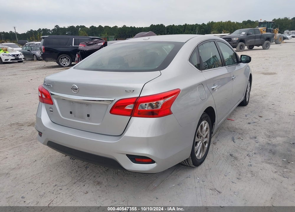 2019 NISSAN SENTRA SV VIN: 3N1AB7AP4KY324356