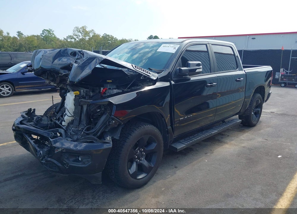 2019 RAM 1500 BIG HORN/LONE STAR 4X4 5'7 BOX VIN: 1C6RRFFG5KN709914