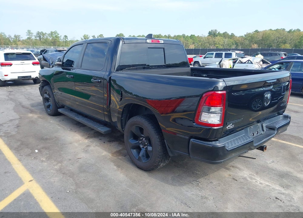 2019 RAM 1500 BIG HORN/LONE STAR 4X4 5'7 BOX VIN: 1C6RRFFG5KN709914
