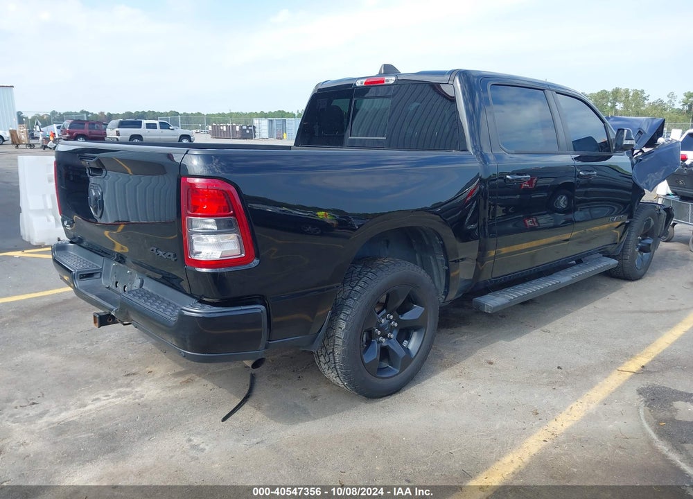 2019 RAM 1500 BIG HORN/LONE STAR 4X4 5'7 BOX VIN: 1C6RRFFG5KN709914
