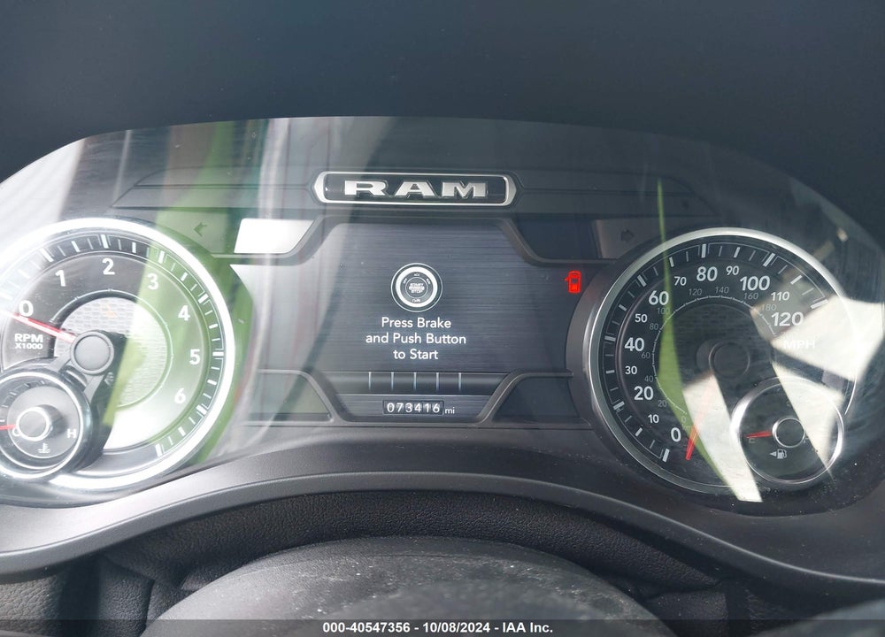 2019 RAM 1500 BIG HORN/LONE STAR 4X4 5'7 BOX VIN: 1C6RRFFG5KN709914