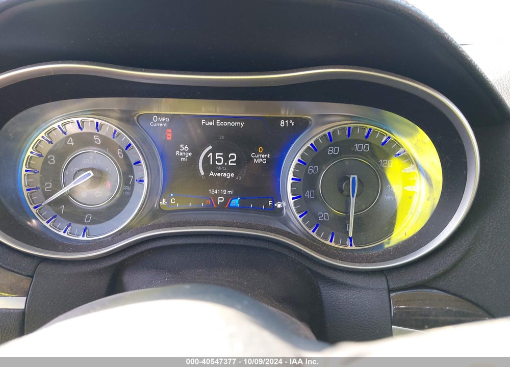 2015 CHRYSLER 300C VIN: 2C3CCAEG5FH773202