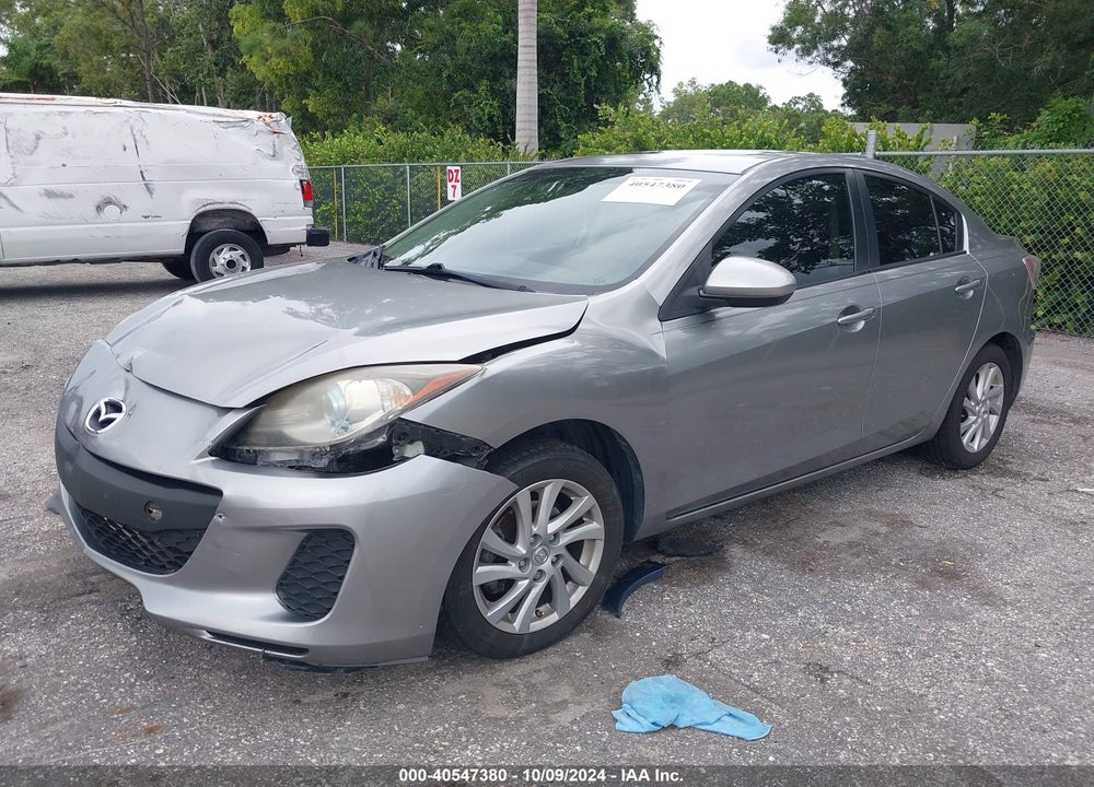 2012 MAZDA 3 I GRAND TOURING VIN: JM1BL1W74C1693194