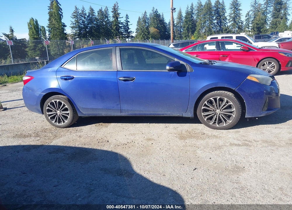 2014 TOYOTA COROLLA S PLUS VIN: 2T1BURHE7EC003878