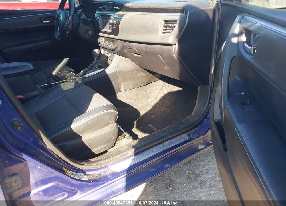 2014 TOYOTA COROLLA S PLUS VIN: 2T1BURHE7EC003878