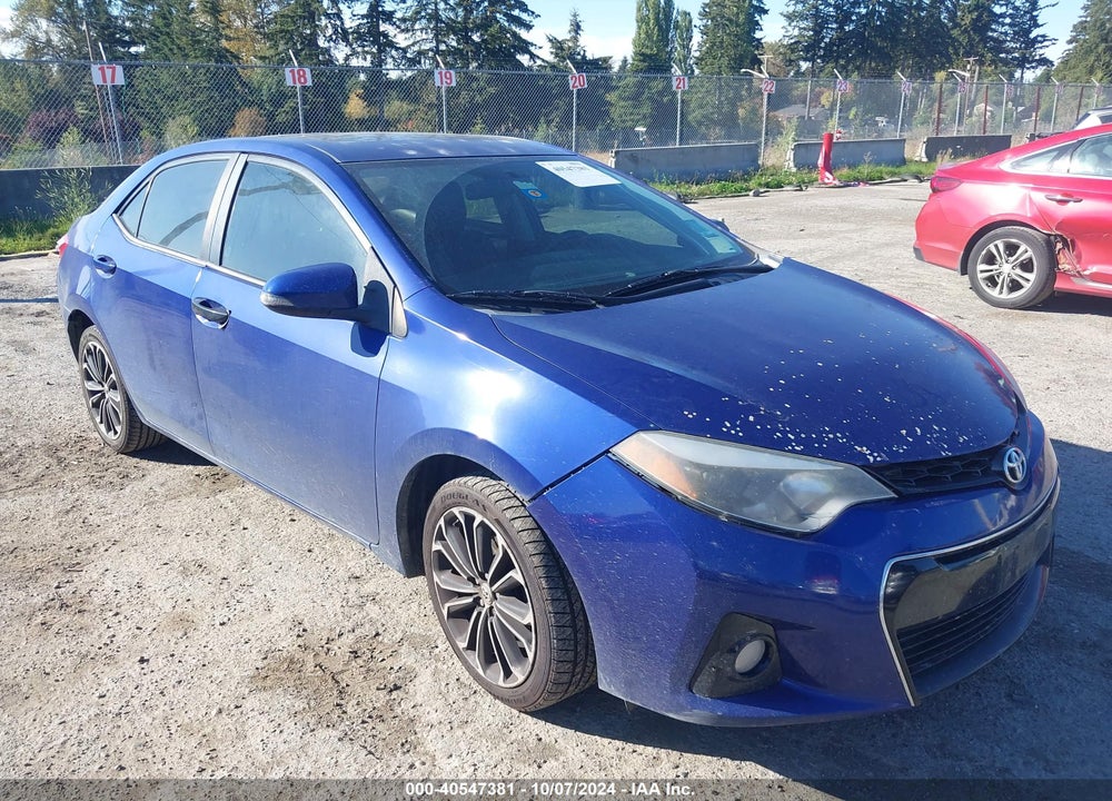 2014 TOYOTA COROLLA S PLUS VIN: 2T1BURHE7EC003878