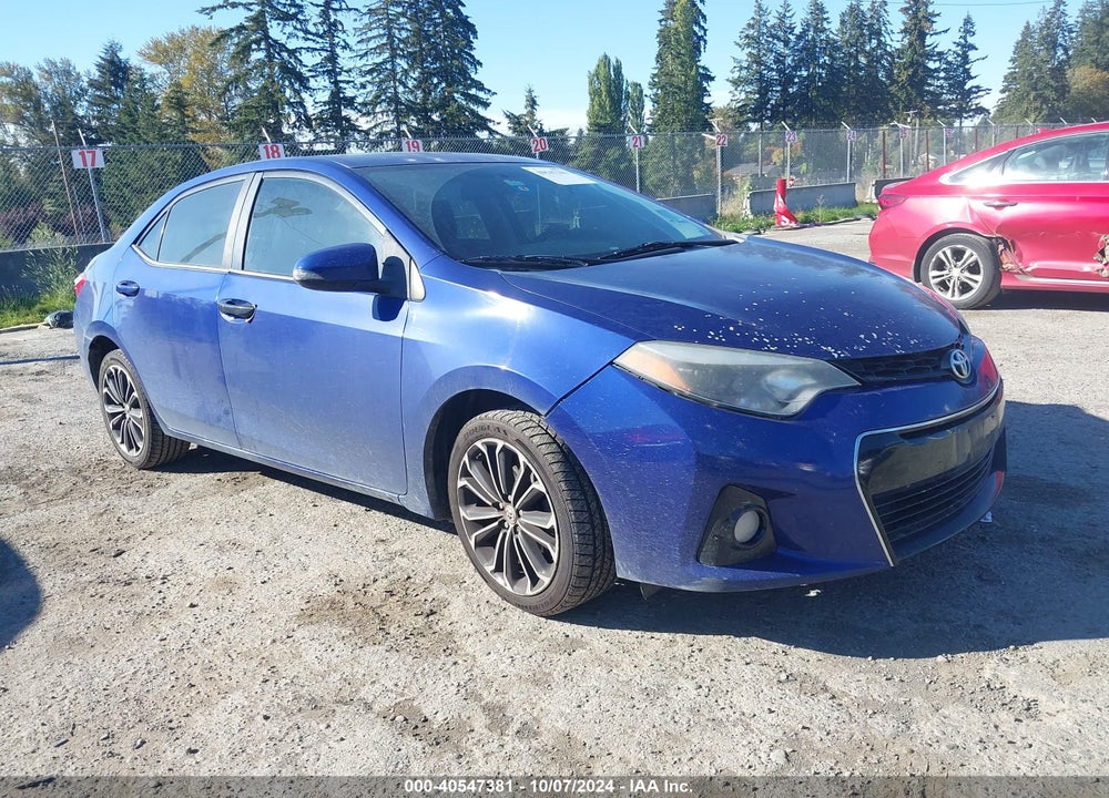 2014 TOYOTA COROLLA S PLUS VIN: 2T1BURHE7EC003878